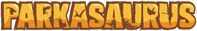 Логотип Parkasaurus