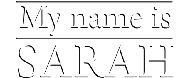 Логотип My Name is Sarah