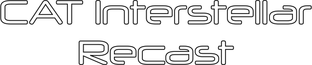 Логотип CAT Interstellar: Recast