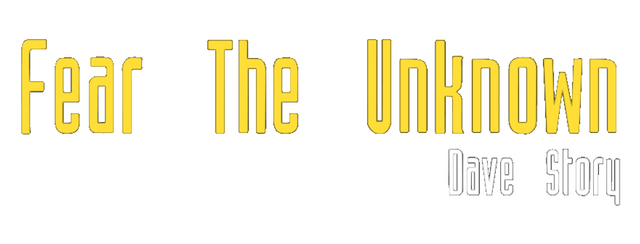 Логотип Fear The Unknown - Dave Story