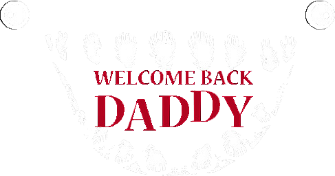 Логотип Welcome Back Daddy