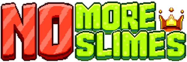 Логотип No More Slimes!!