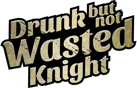 Логотип Drunk But Not Wasted Knight