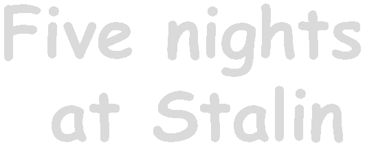 Логотип Five nights at Stalin