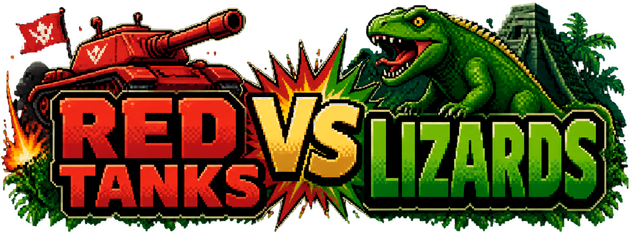 Логотип Red Tanks vs Lizard