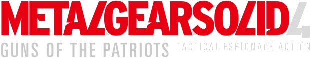 Логотип METAL GEAR SOLID 4: Guns of the Patriots - Master Collection Version