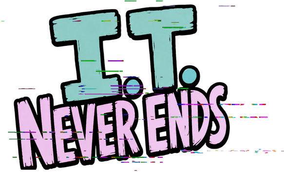 Логотип I.T. Never Ends
