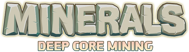 Логотип MINERALS: Deep Core Mining