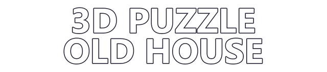Логотип 3D PUZZLE - Old House