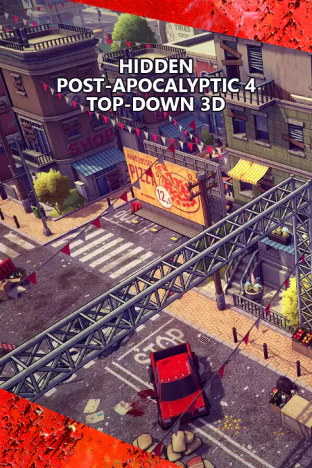 Hidden Post-Apocalyptic 4 Top-Down 3D