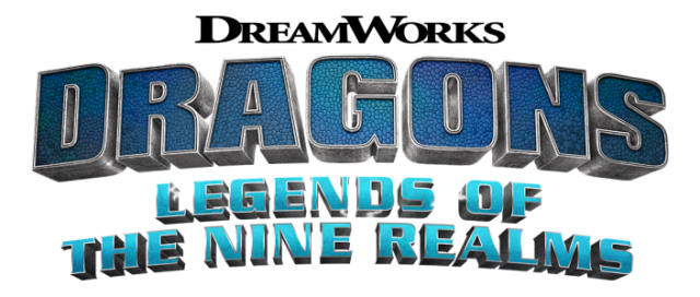 Логотип DreamWorks Dragons Legends of The Nine Realms