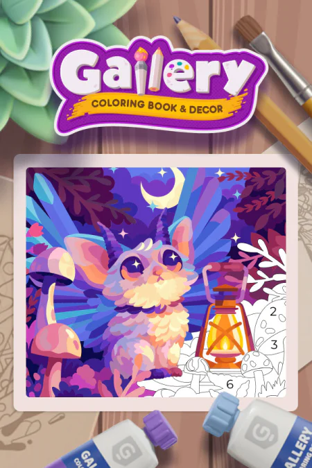Gallery: Coloring book and decor