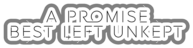 Логотип A Promise Best Left Unkept