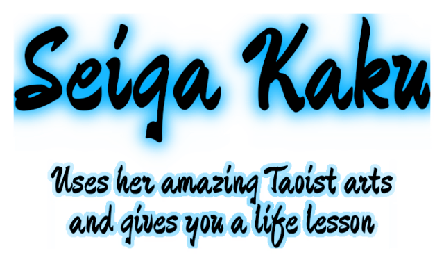 Логотип Seiga Kaku uses her amazing Taoist arts and gives you a life lesson