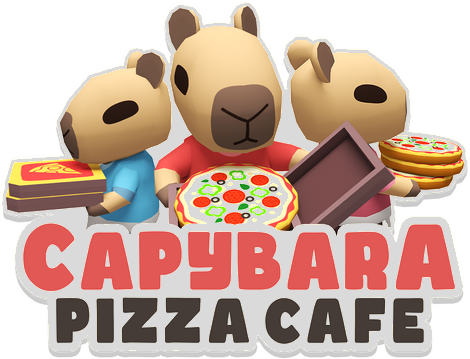 Логотип Capybara Pizza Cafe