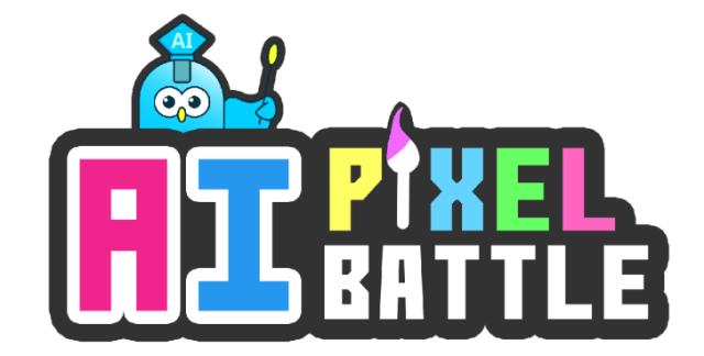 Логотип AI Pixel Battle
