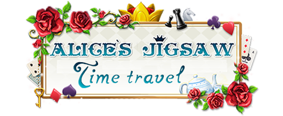 Логотип Alice's Jigsaw Time Travel