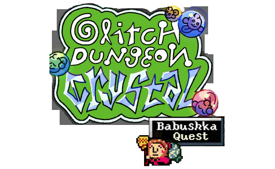 Логотип Babushka's Glitch Dungeon