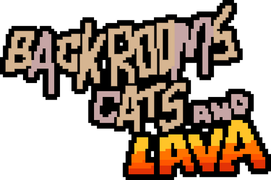 Логотип Backrooms Cats and Lava