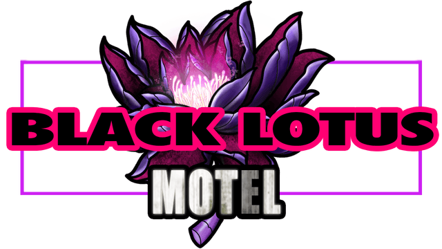 Логотип Black Lotus Motel