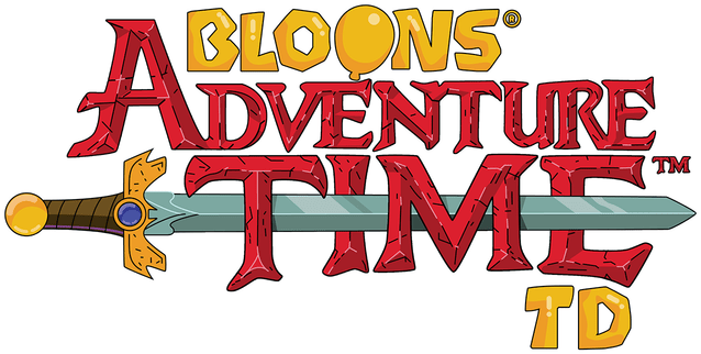 Логотип Bloons Adventure Time TD