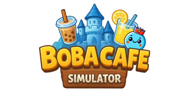 Логотип Boba Cafe Simulator
