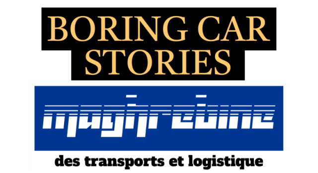 Логотип Boring Car Stories - Maghrebine des transports et logistique