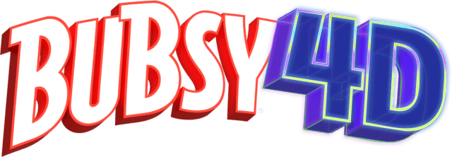 Логотип Bubsy 4D