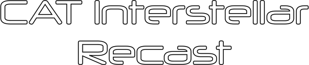 Логотип CAT Interstellar: Recast