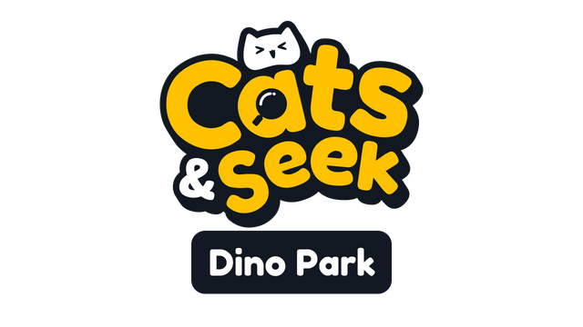 Логотип Cats and Seek: Cats Hidden at Dino Park