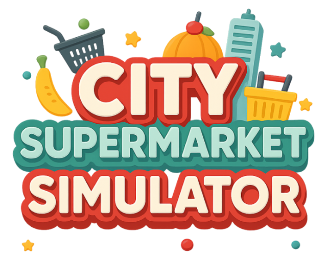 Логотип City Supermarket Simulator