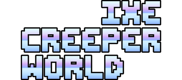 Логотип Creeper World IXE