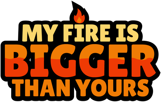 Логотип My Fire Is Bigger Than Yours