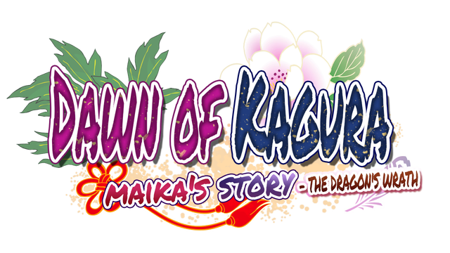 Логотип Dawn of Kagura: Maika's Story - The Dragon's Wrath