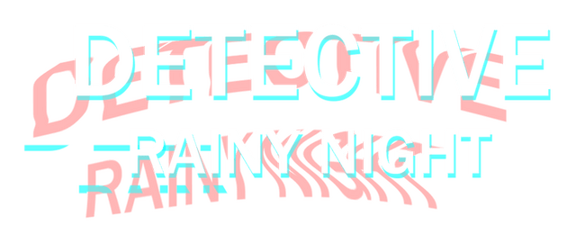 Логотип DETECTIVE - Rainy night