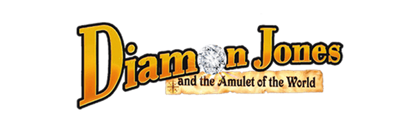 Логотип Diamon Jones and the Amulet of the World