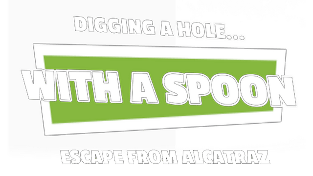 Логотип Digging a Hole... with a Spoon... Escape from Alcatraz