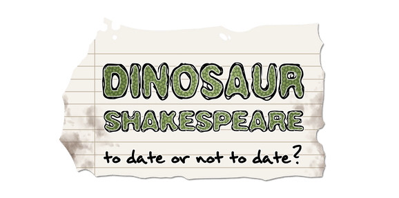 Логотип Dinosaur Shakespeare: To Date or Not To Date?
