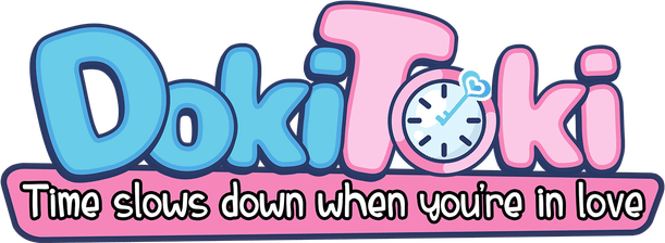 Логотип DokiToki: Time Slows Down When You're In Love