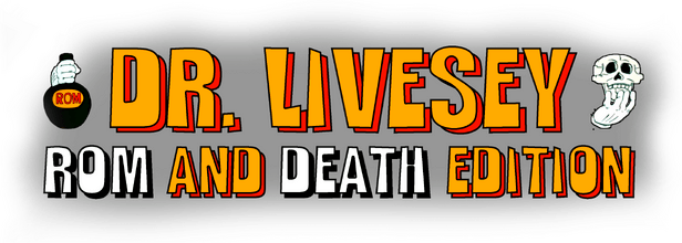Логотип DR LIVESEY ROM AND DEATH EDITION