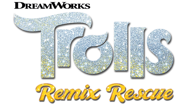 Логотип DreamWorks Trolls Remix Rescue