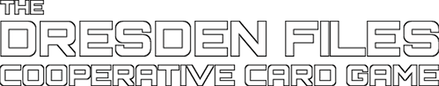 Логотип Dresden Files Cooperative Card Game