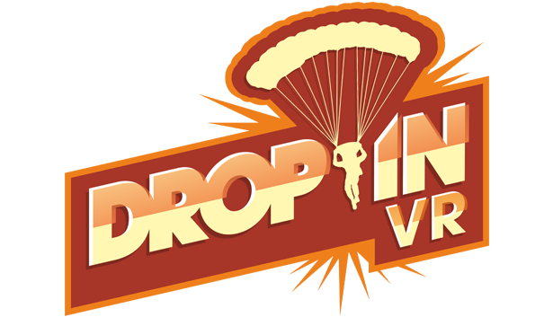 Логотип Drop In - VR F2P