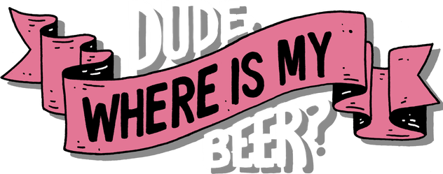 Логотип Dude, Where Is My Beer?