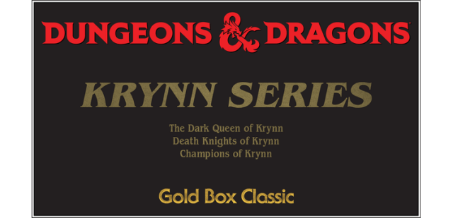 Логотип Dungeons and Dragons: Krynn Series