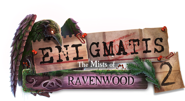 Логотип Enigmatis 2: The Mists of Ravenwood