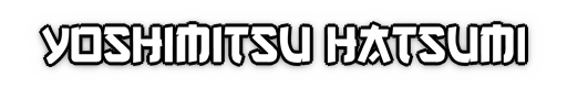 Логотип Yoshimitsu Hatsumi