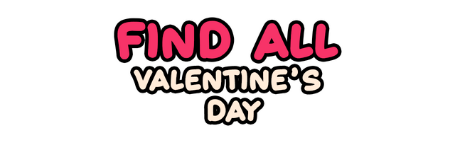 Логотип FIND ALL: Valentine's Day