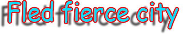 Логотип Fled fierce city