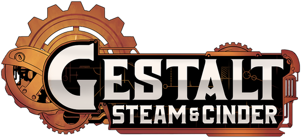 Логотип Gestalt: Steam and Cinder